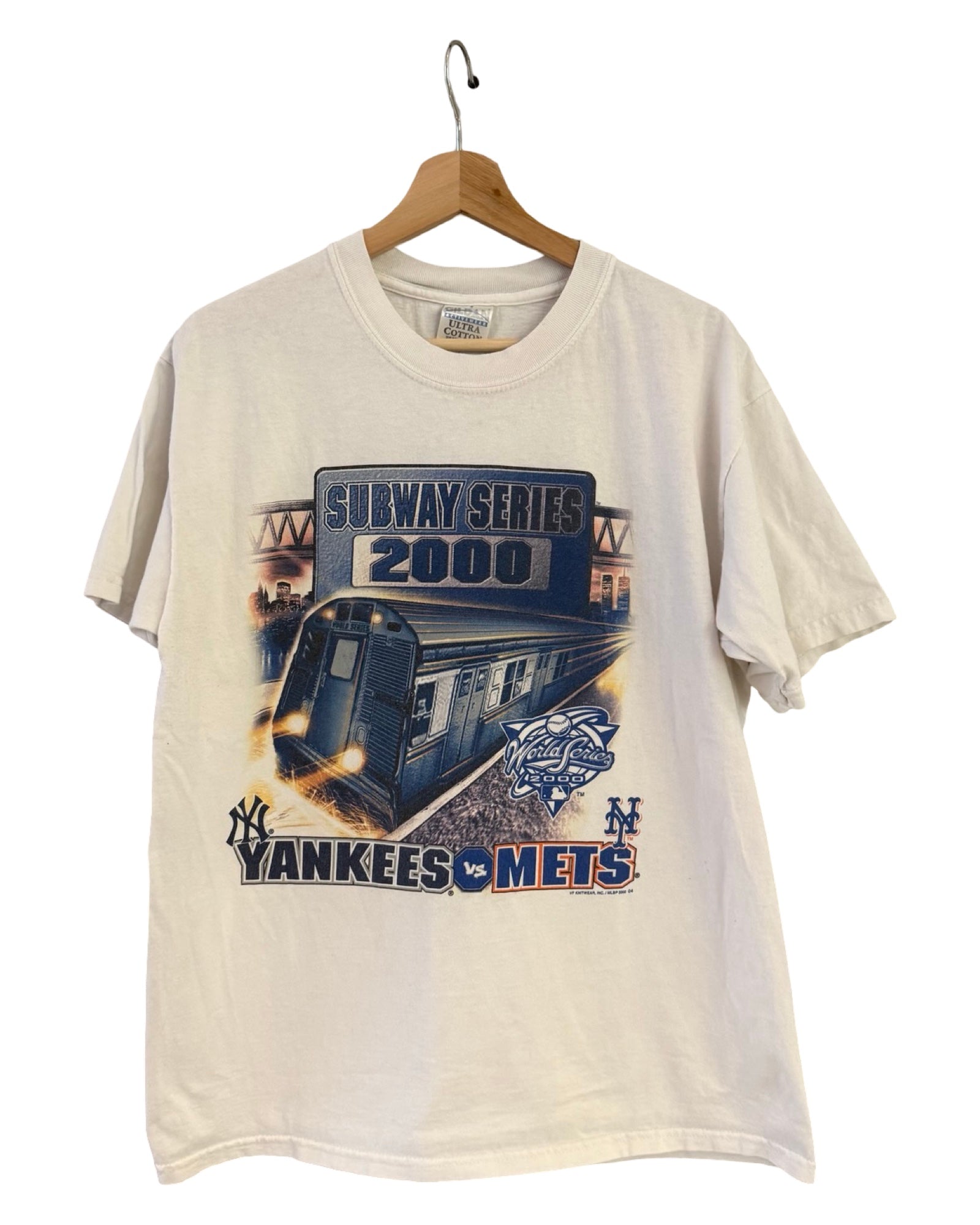 Tシャツ 2000年　ヤンキース　メッツ ビンテージ 2000年 ニューヨーク サブウェイシリーズ ヤンキース