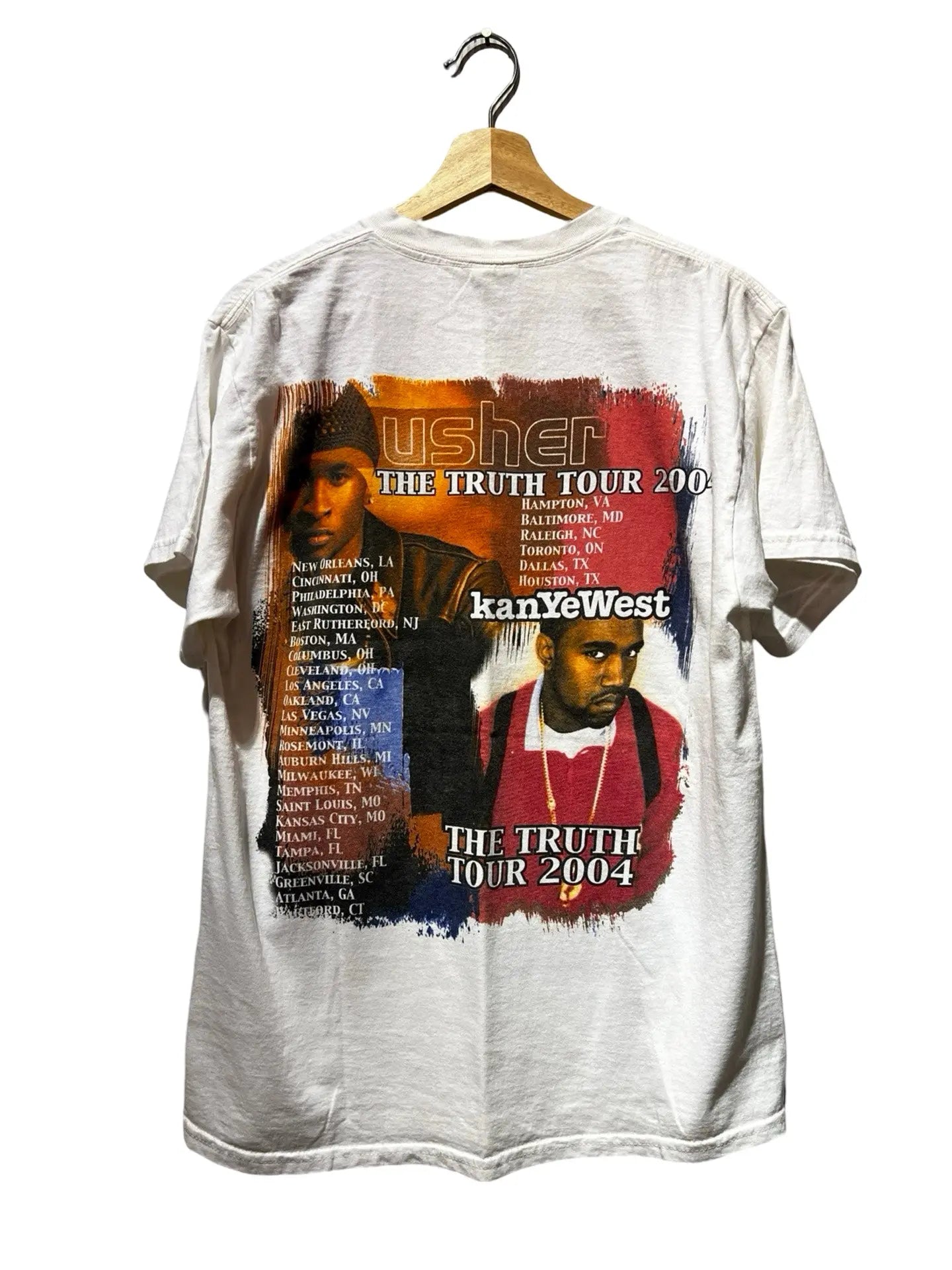 Vintage 2004 Usher The Truth Tour Kanye Tee KIF Vintage