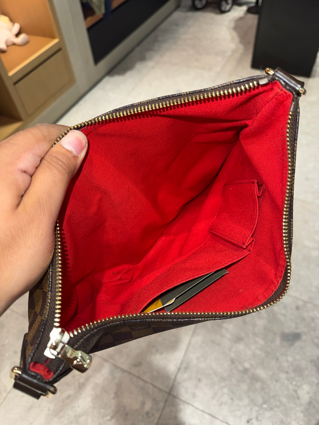Louis Vuitton Damier Ebene Bloomsbury PM Bag