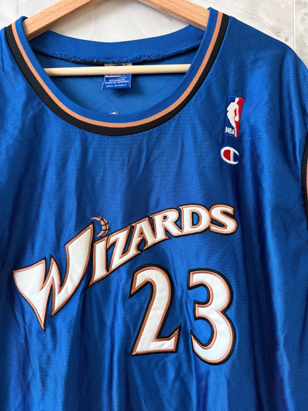 Vintage Michael Jordan Washington Wizards Authentic Champion Jersey