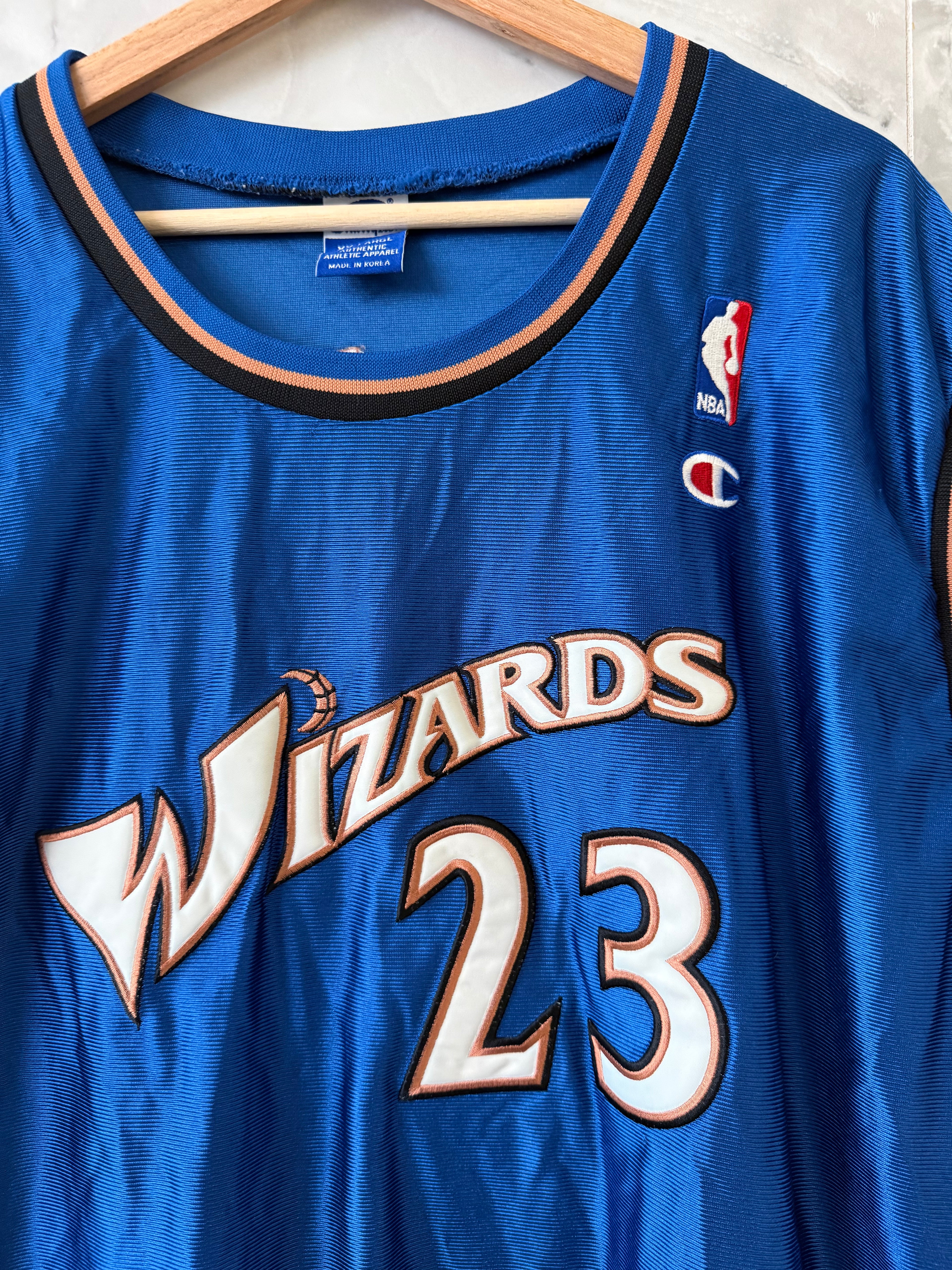 Vintage Michael Jordan Washington Wizards Authentic Champion Jersey