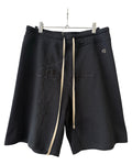 Rick Owens x Champion Black Mesh Long Shorts