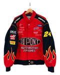 Vintage 90s NASCAR Jeff Gordon #24 DuPont Chase Authentics Racing Jacket