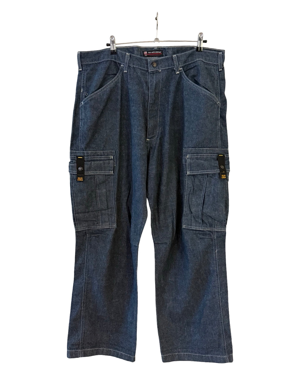 Vintage 90s Polo Ralph Lauren Company Cargo Denim Jeans