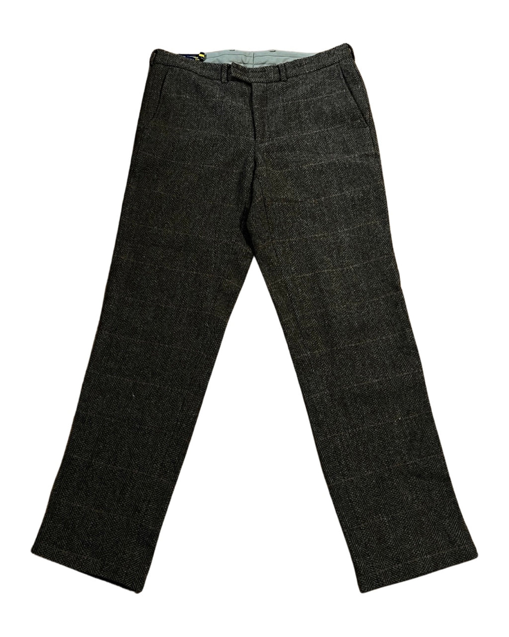 32 x 32 Vintage Ralph Lauren Rugby Wool Checkered Pants KIF Vintage
