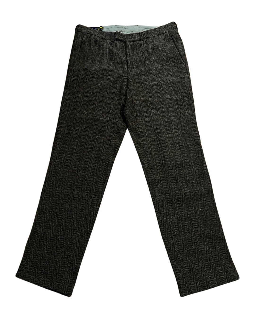 32 x 32 Vintage Ralph Lauren Rugby Wool Checkered Pants KIF Vintage