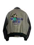 Vintage 90s World Gym Tony Nowak Varsity Jacket KIF Vintage