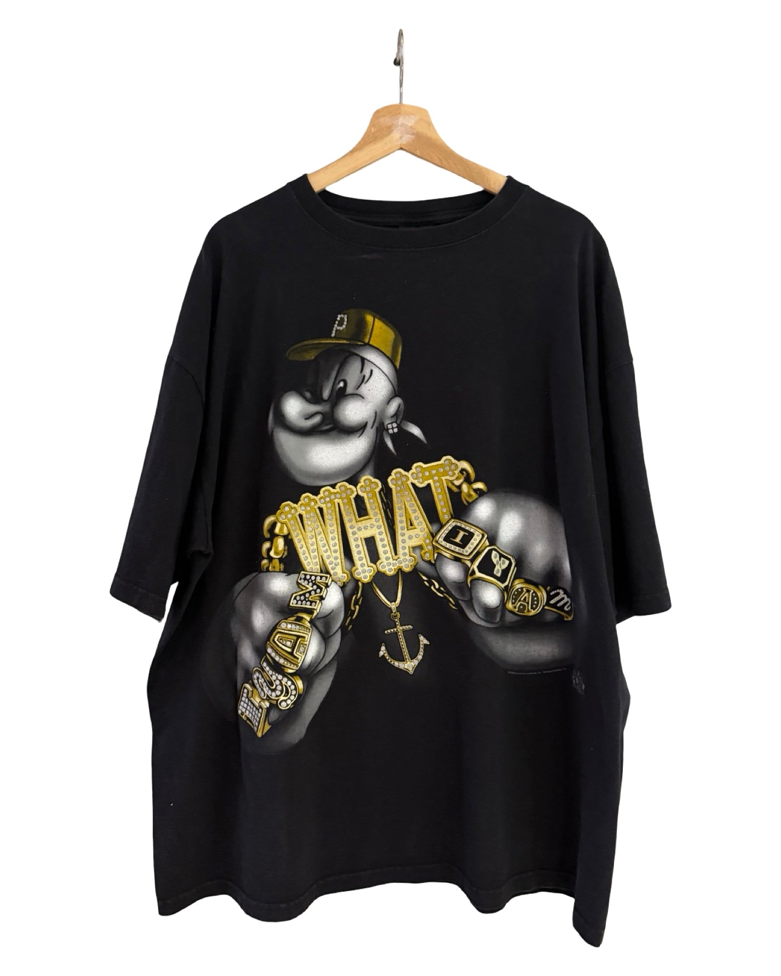 Vintage y2k 2008 Popeye Airbrush Tee KIF Vintage