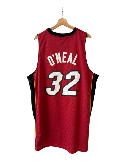 Vintage Shaquille O Neal Shaq Miami Heat 32 Reebok Jersey