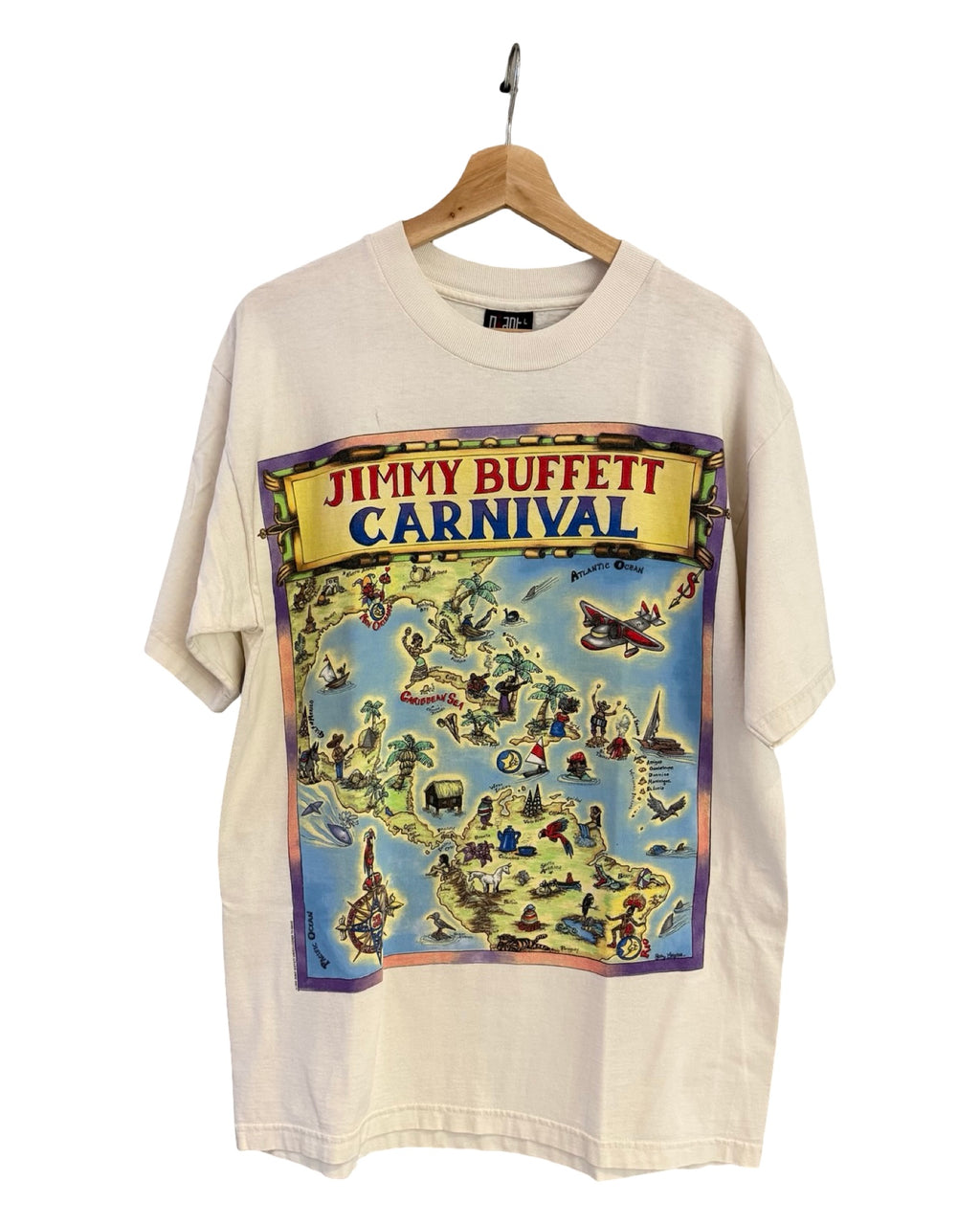 Vintage 1998 Jimmy Buffett Carnival Tour Tee