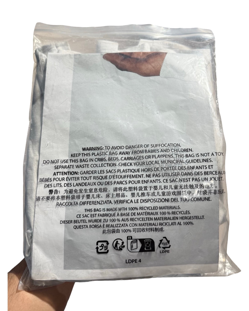 DS Supreme x Maison Margiela 6 White Box Logo Tee