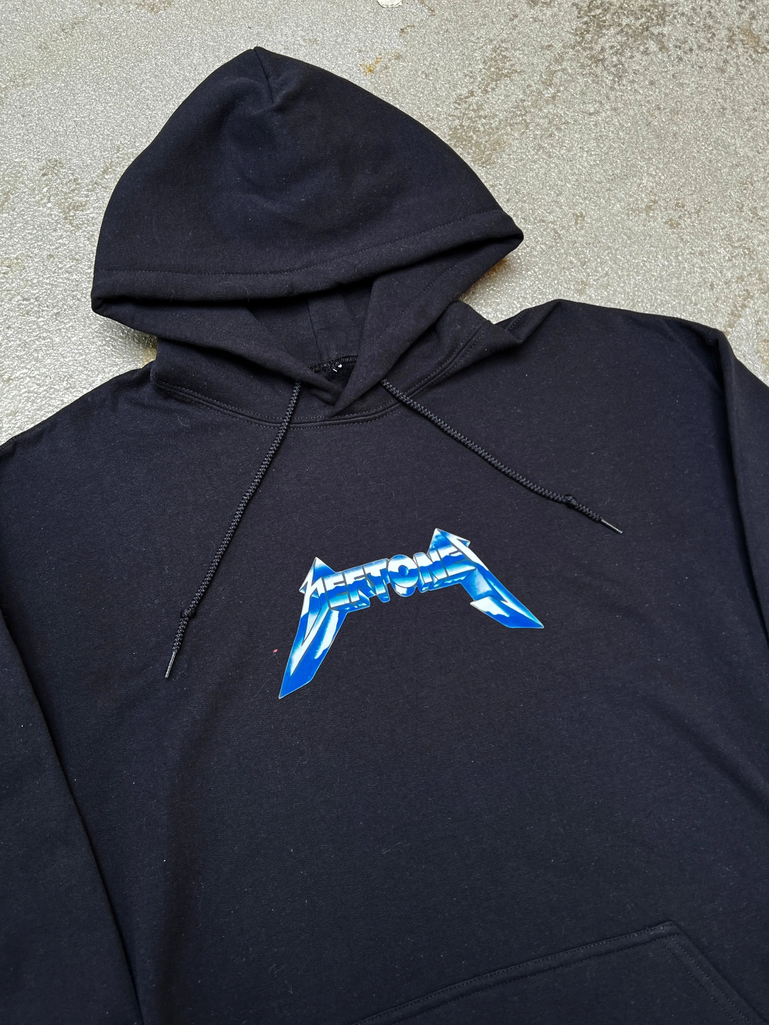 Deftones Metallica Black Logo Hoodie KIF Vintage