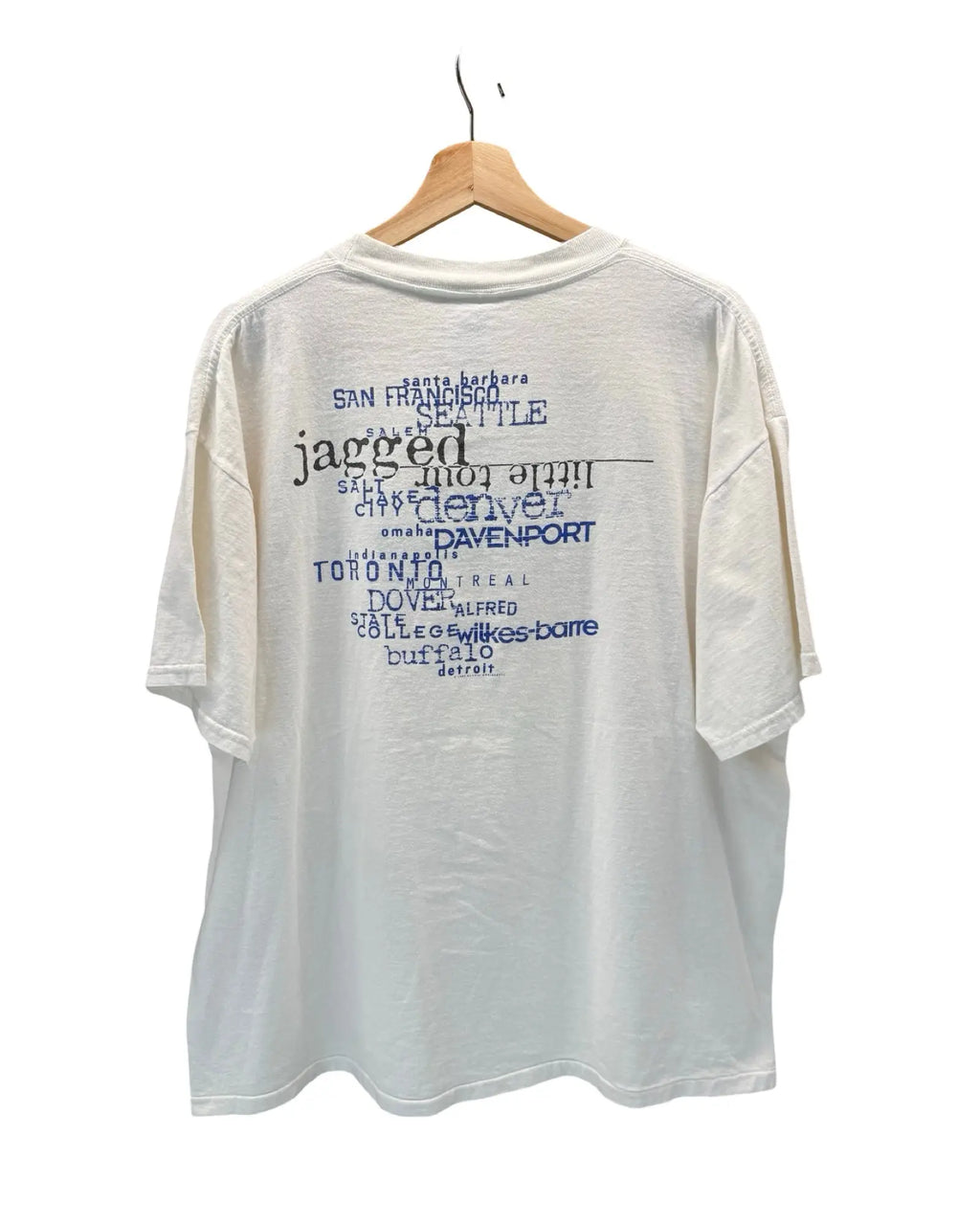 Vintage 1995 Alanis Morissette Jagged Little Pill Tour Tee KIF Vintage