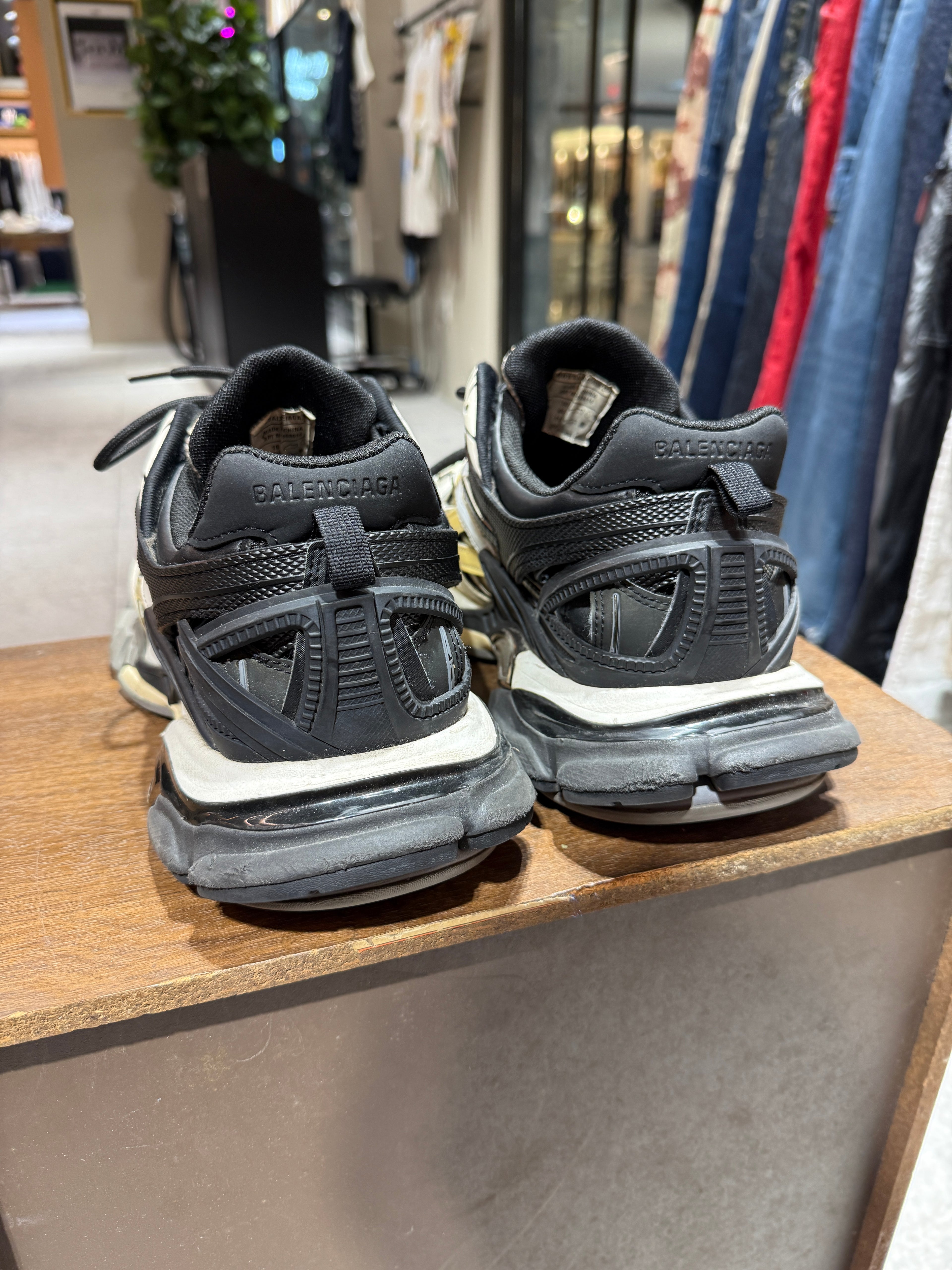 Balenciaga Track 2 Beige White Black Runners Sneakers KIF Vintage