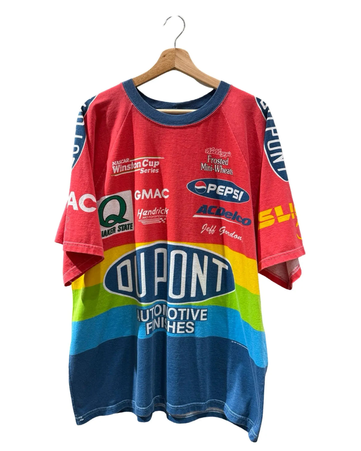Vintage 1997 Nascar DuPont Racing Big Print Tee 3rdStrike