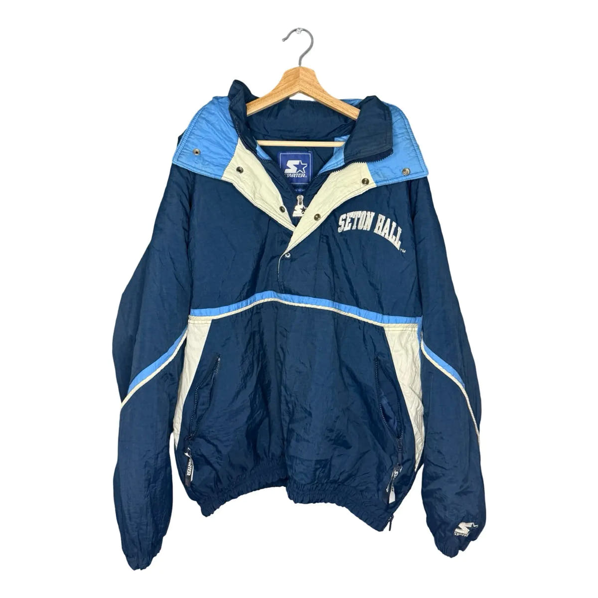 Vintage 90s Seton Hall Pirates Starter Jacker 3rdStrike