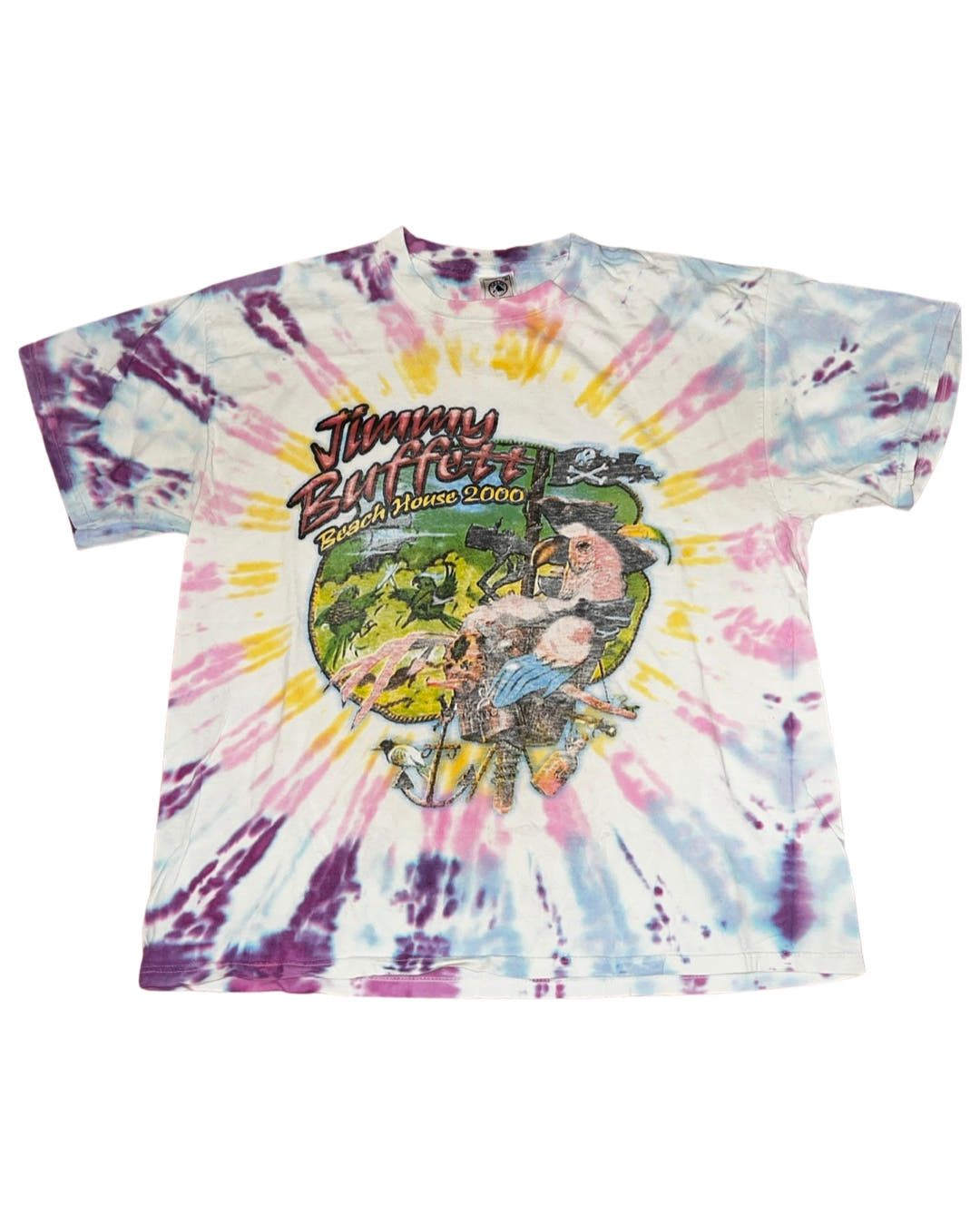 Vintage 2000 Jimmy Buffet Beach House Tour Tee 3rdStrike