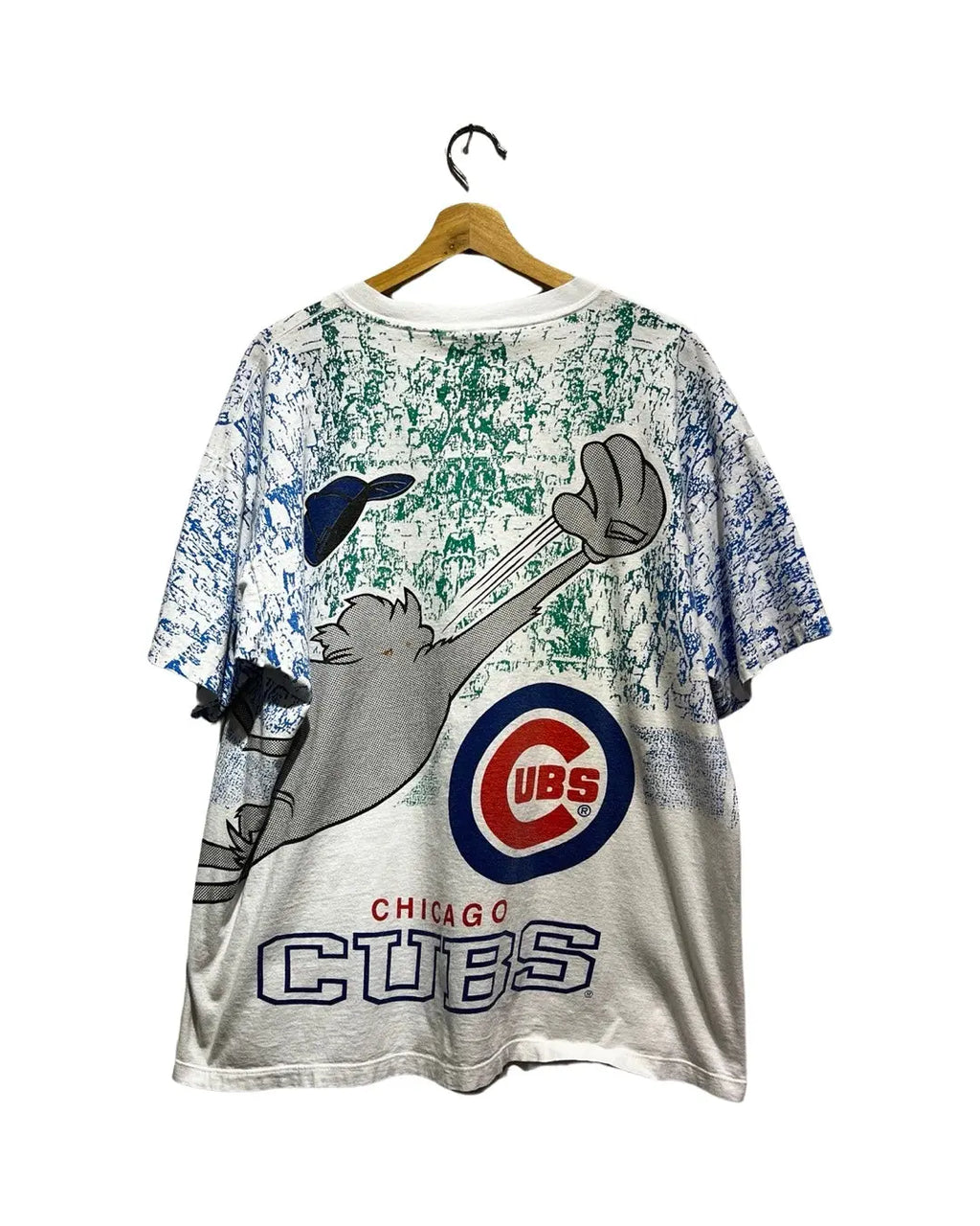 Vintage 1993 Chicago Cubs Looney Tunes Taz Tee KIF Vintage