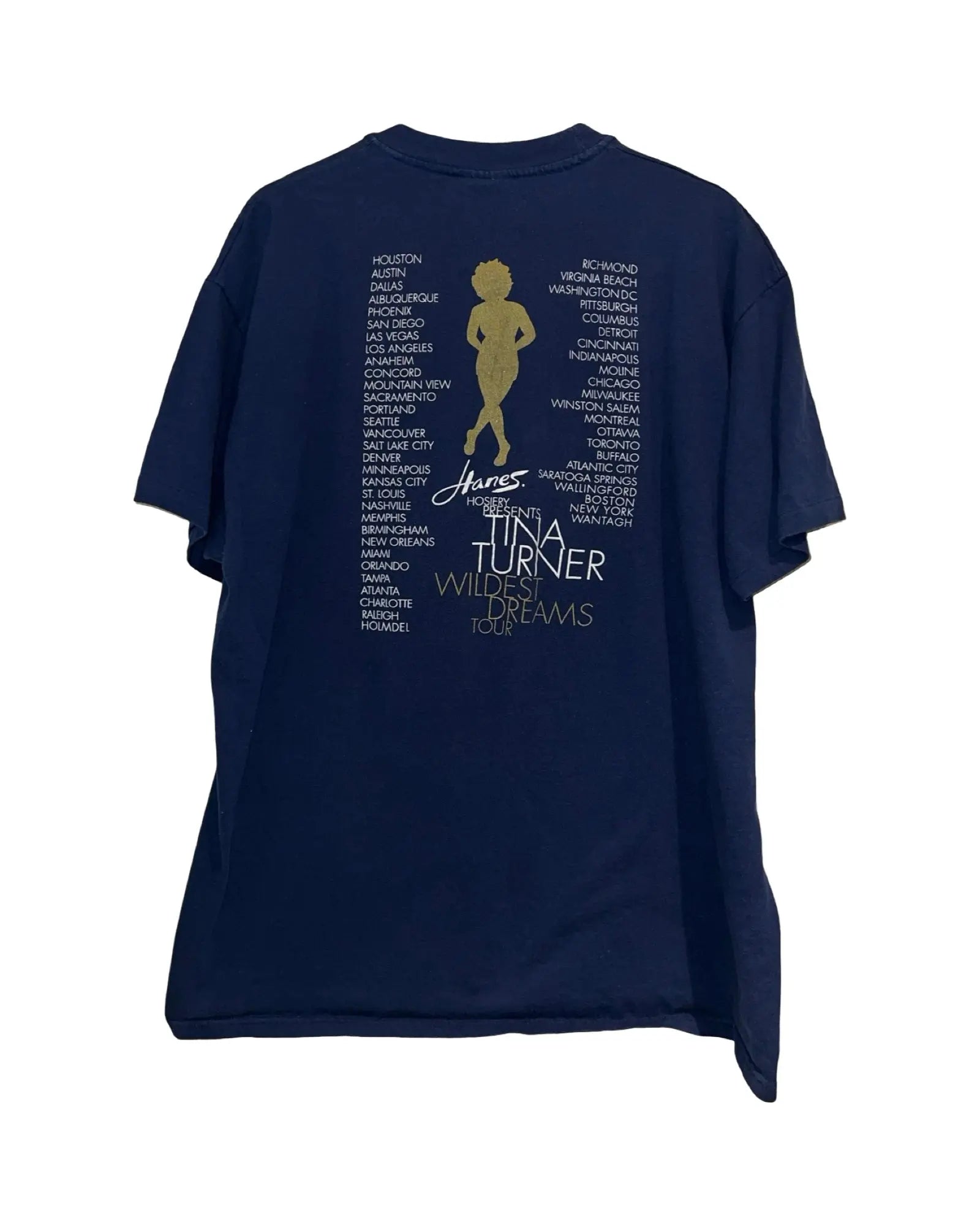 Vintage 1997 Tina Turner Wildest Dreams Tour Tee KIF Vintage