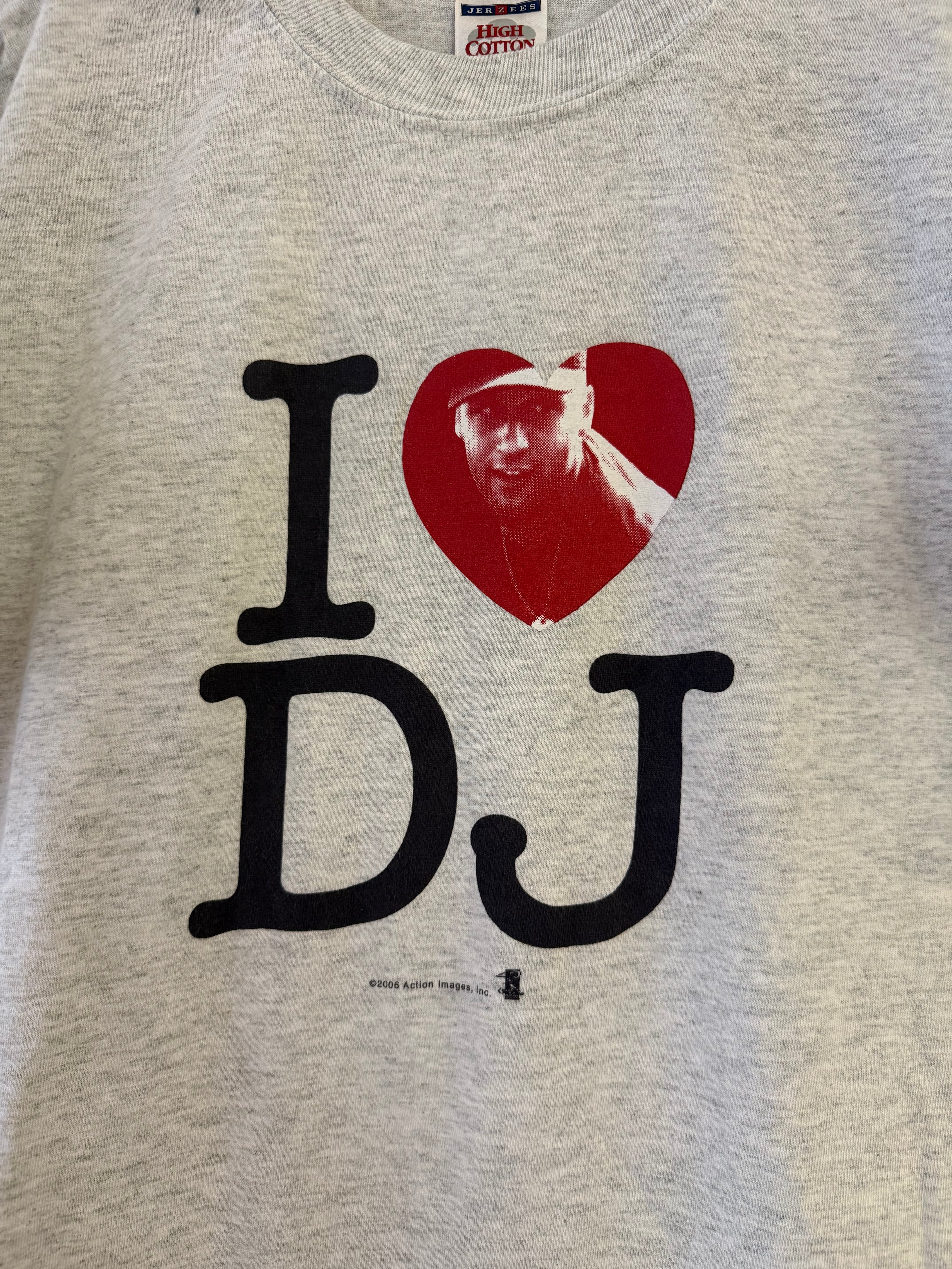 Vintage y2k 2006 New York Yankees I <3 DJ Derek Jeter Tee