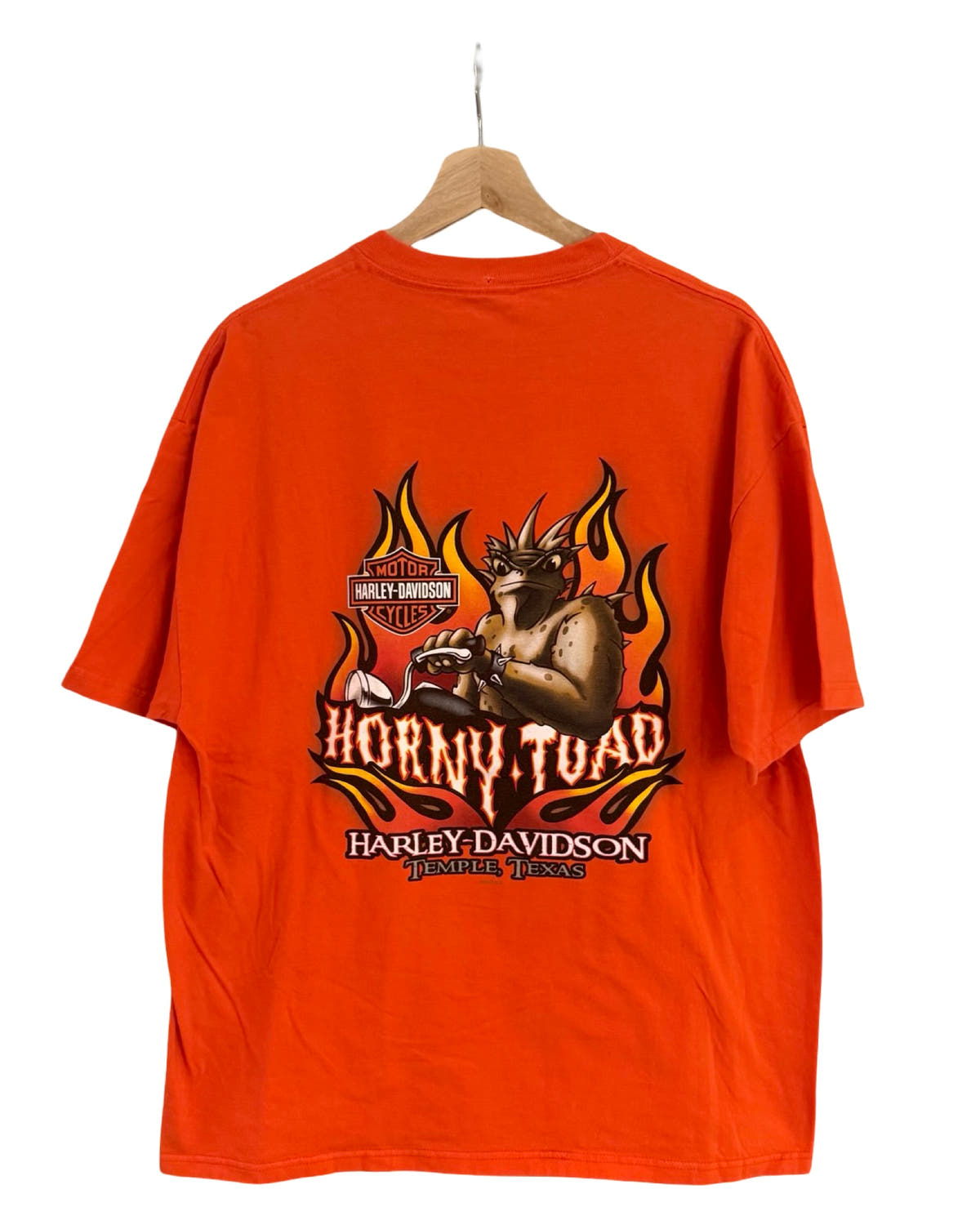 Vintage Harley Davidson Horny Toad Pocket Tee