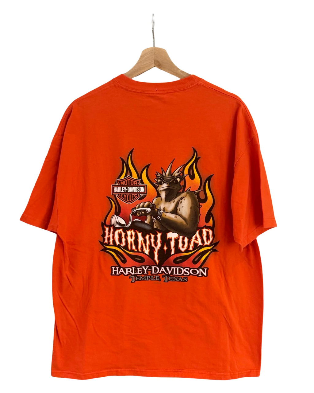 Vintage Harley Davidson Horny Toad Pocket Tee