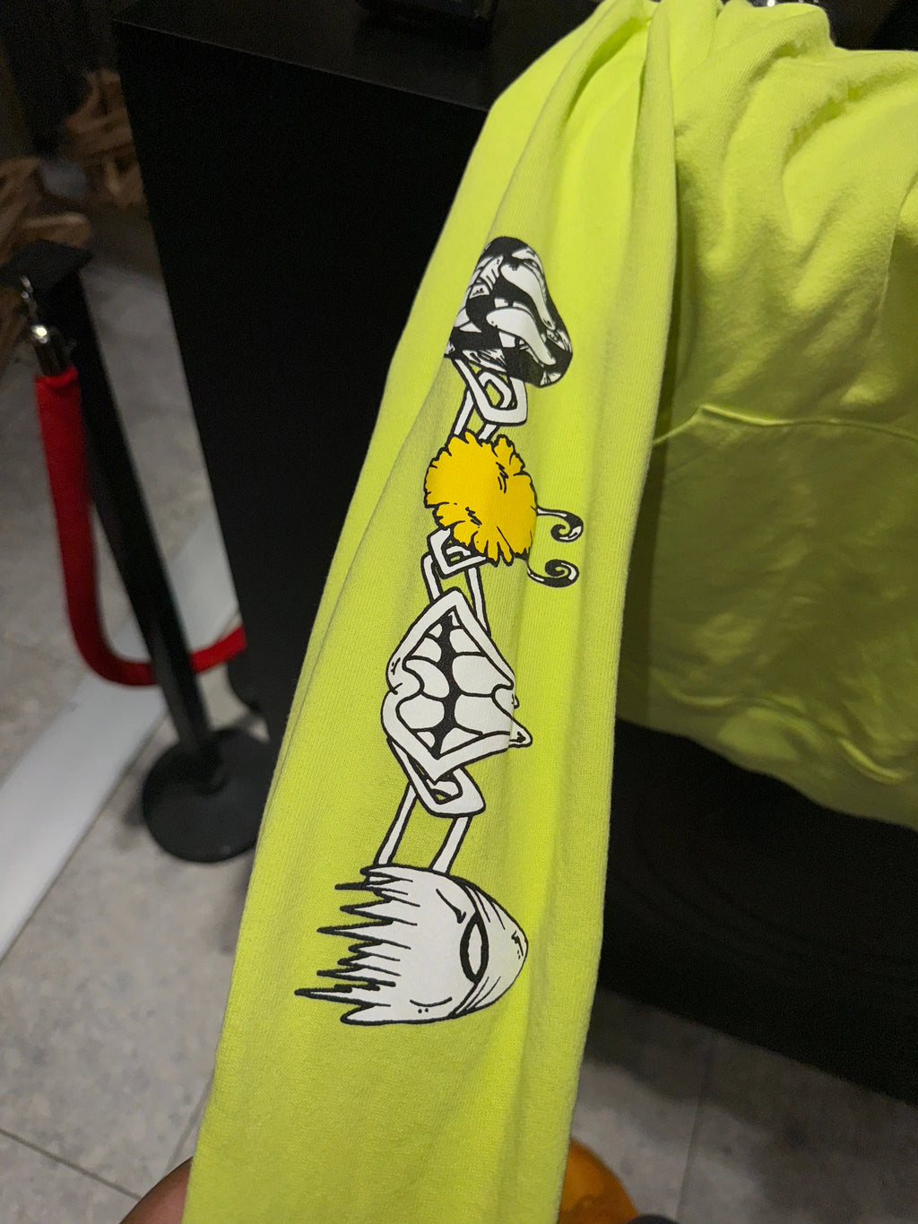 Chrome Hearts Matty Boy Lime Green Hoodie KIF Vintage