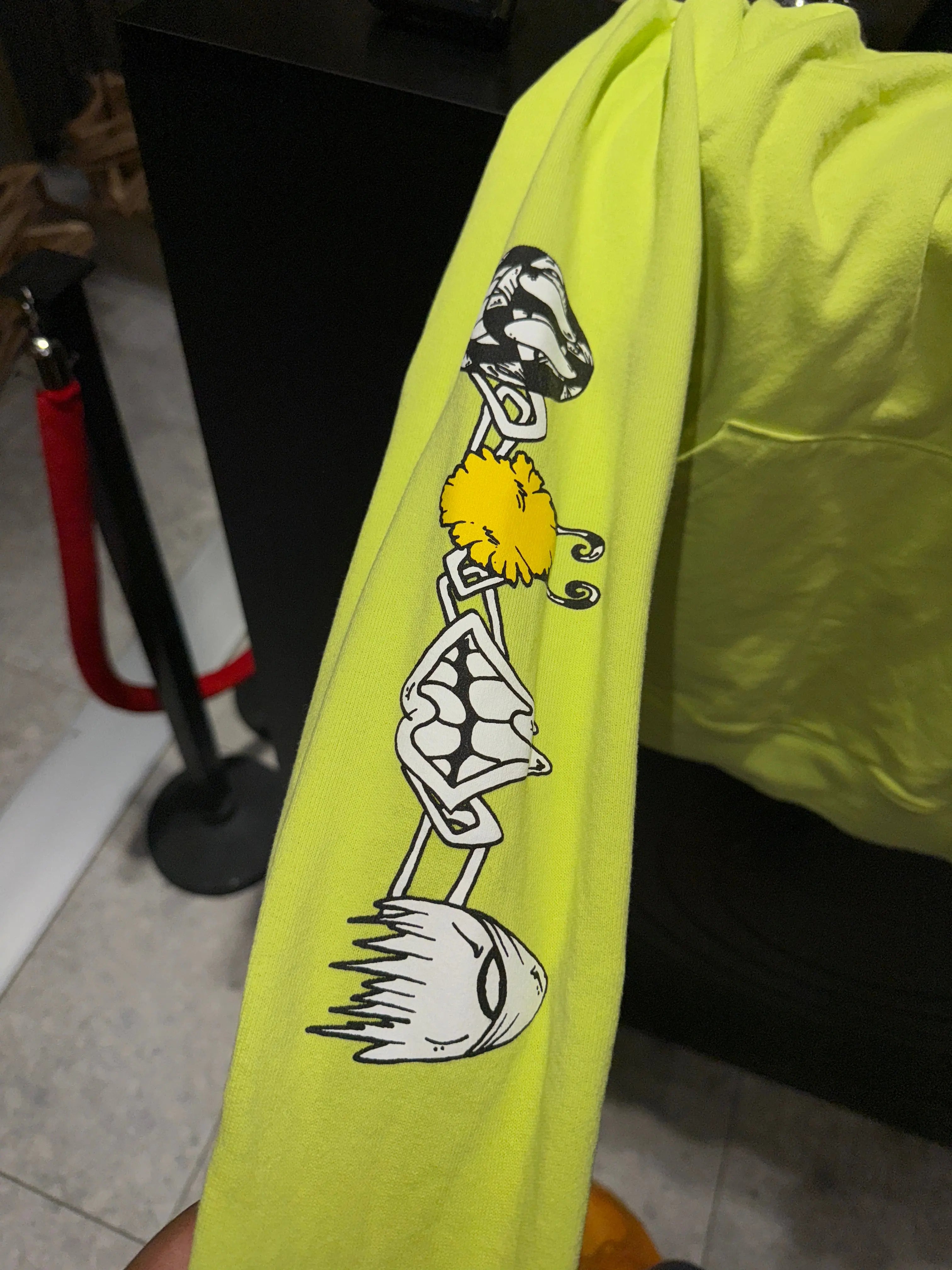 Chrome Hearts Matty Boy Lime Green Hoodie KIF Vintage