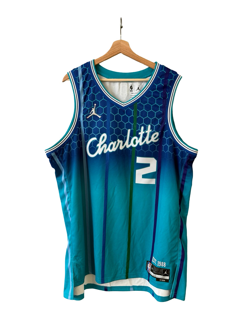 Jordan Brand Charlotte Hornets LaMelo Ball City Edition Jersey
