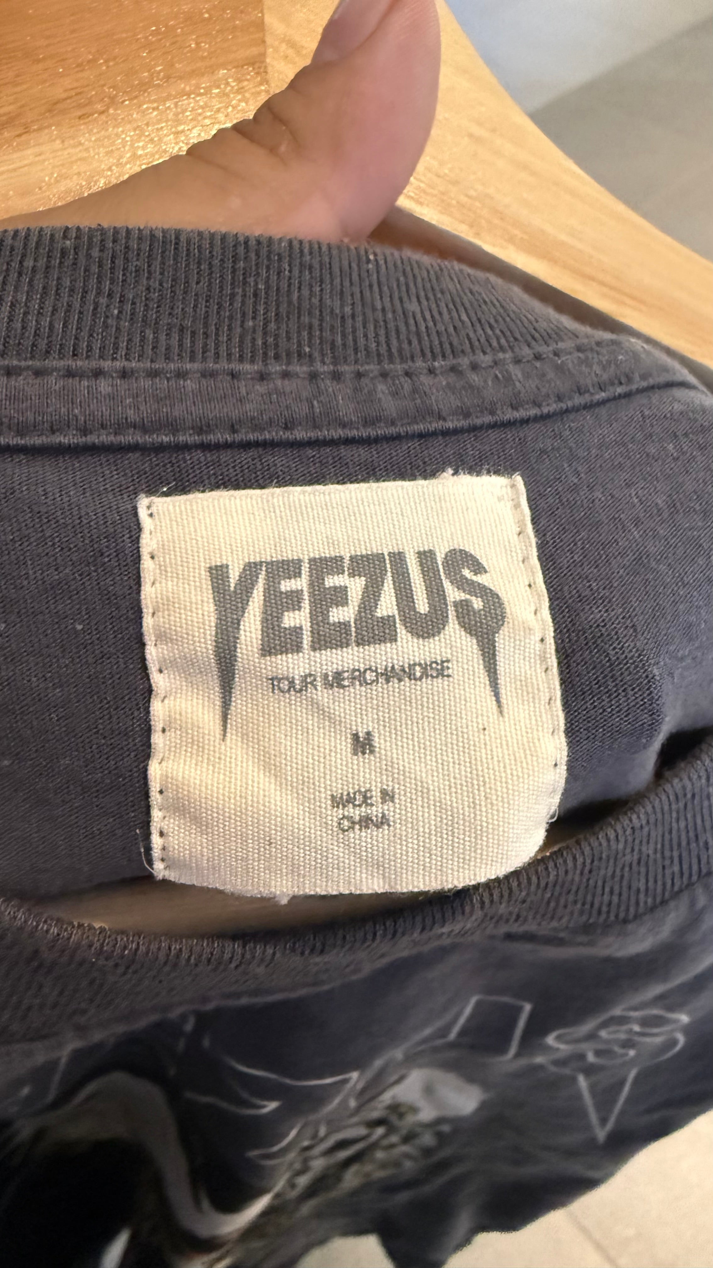 2013 Yeezus Kanye West Official Album Merch Head Tee