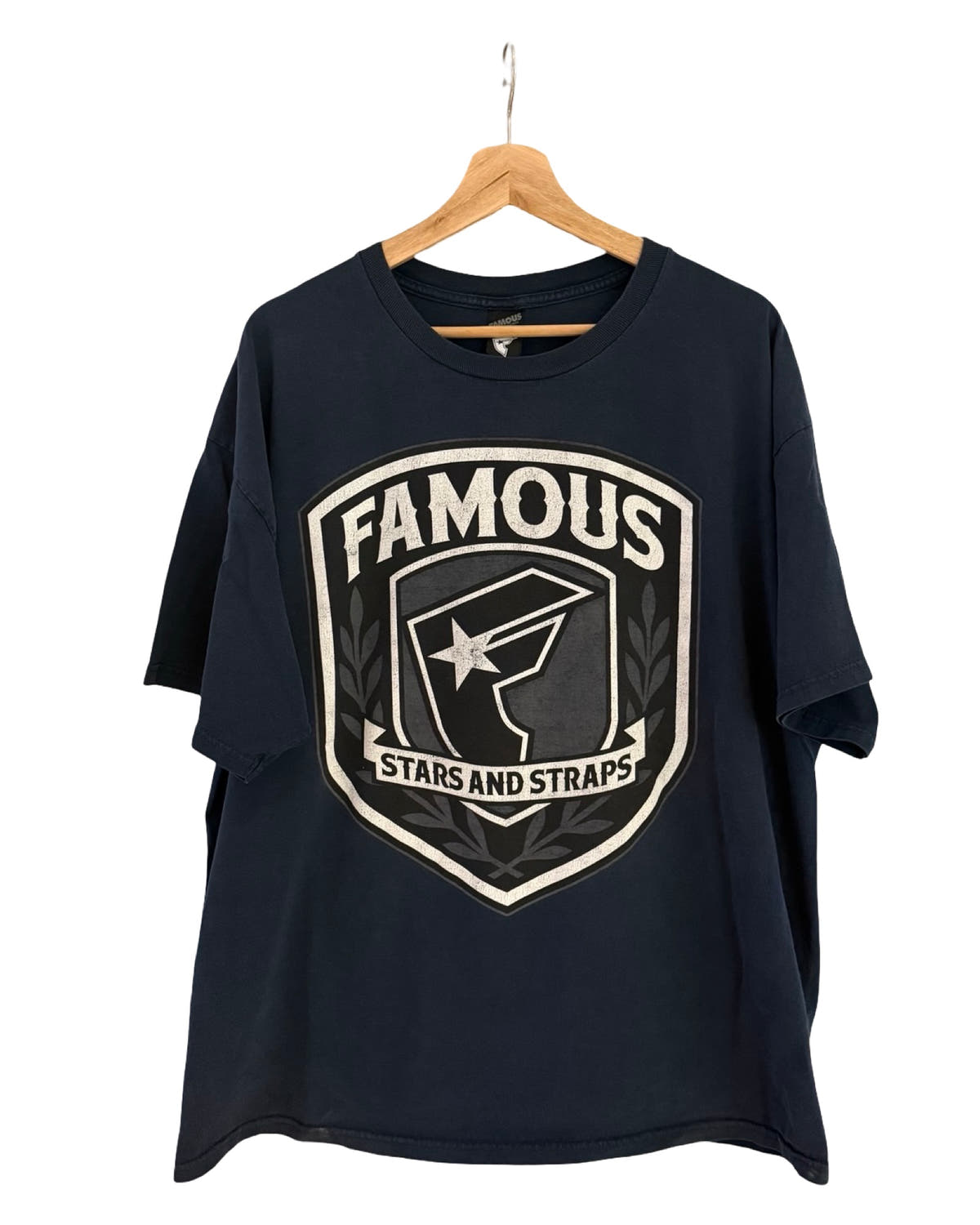 ヴィンテージ y2k フェイマス・スターズ・アンド・ストライプス スケートボードTシャツ