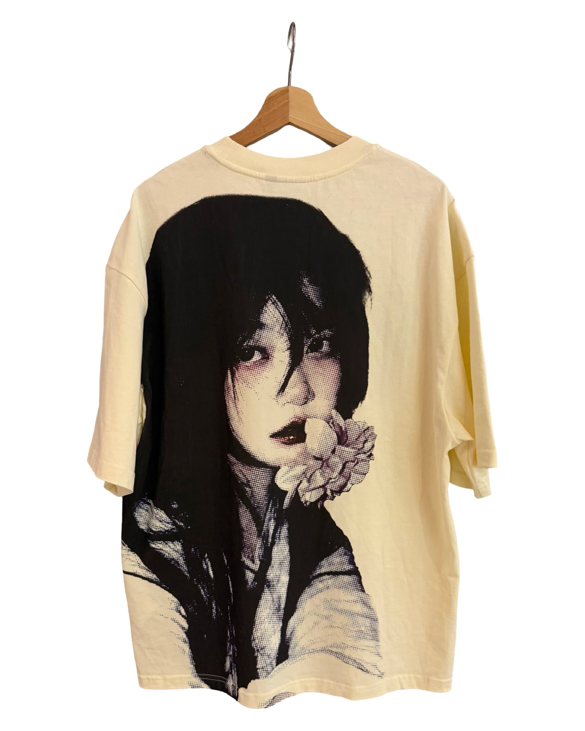 Floralidz Roses are Red Violets are Black Cream Tee