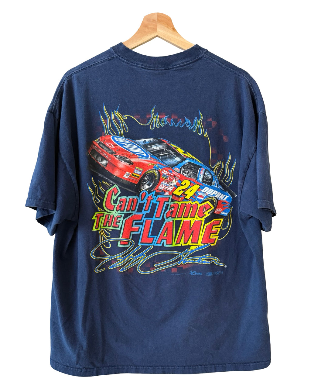 Vintage 2002 Nascar Jeff Gordon Hot Seat Tee
