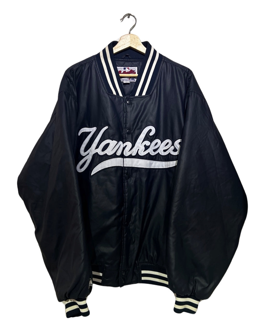 Vintage 90s New York Yankees Starter Diamond Bomber Jacket KIF Vintage