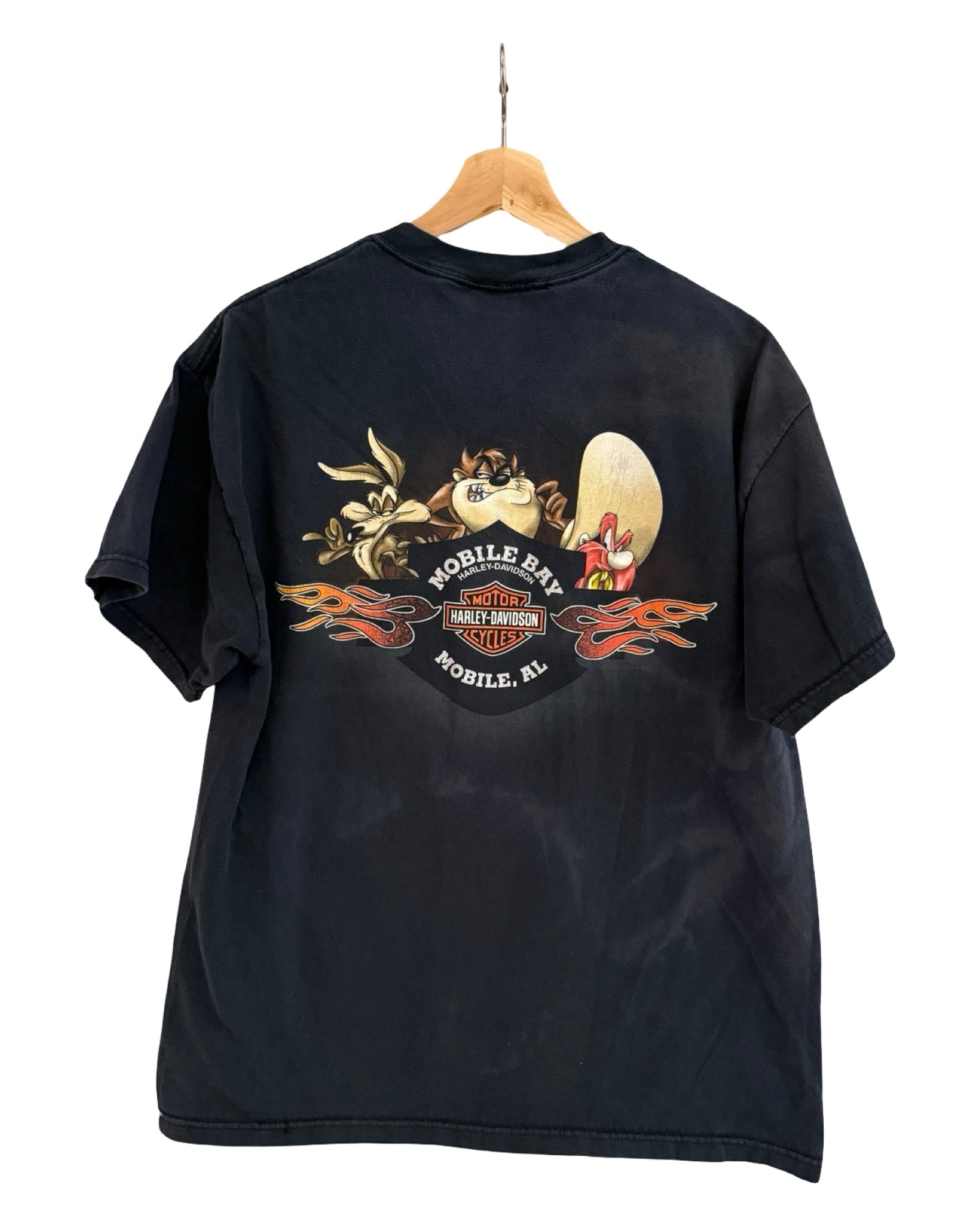 Vintage 2001 Harley Davidson Taz Fatboy Tee KIF Vintage