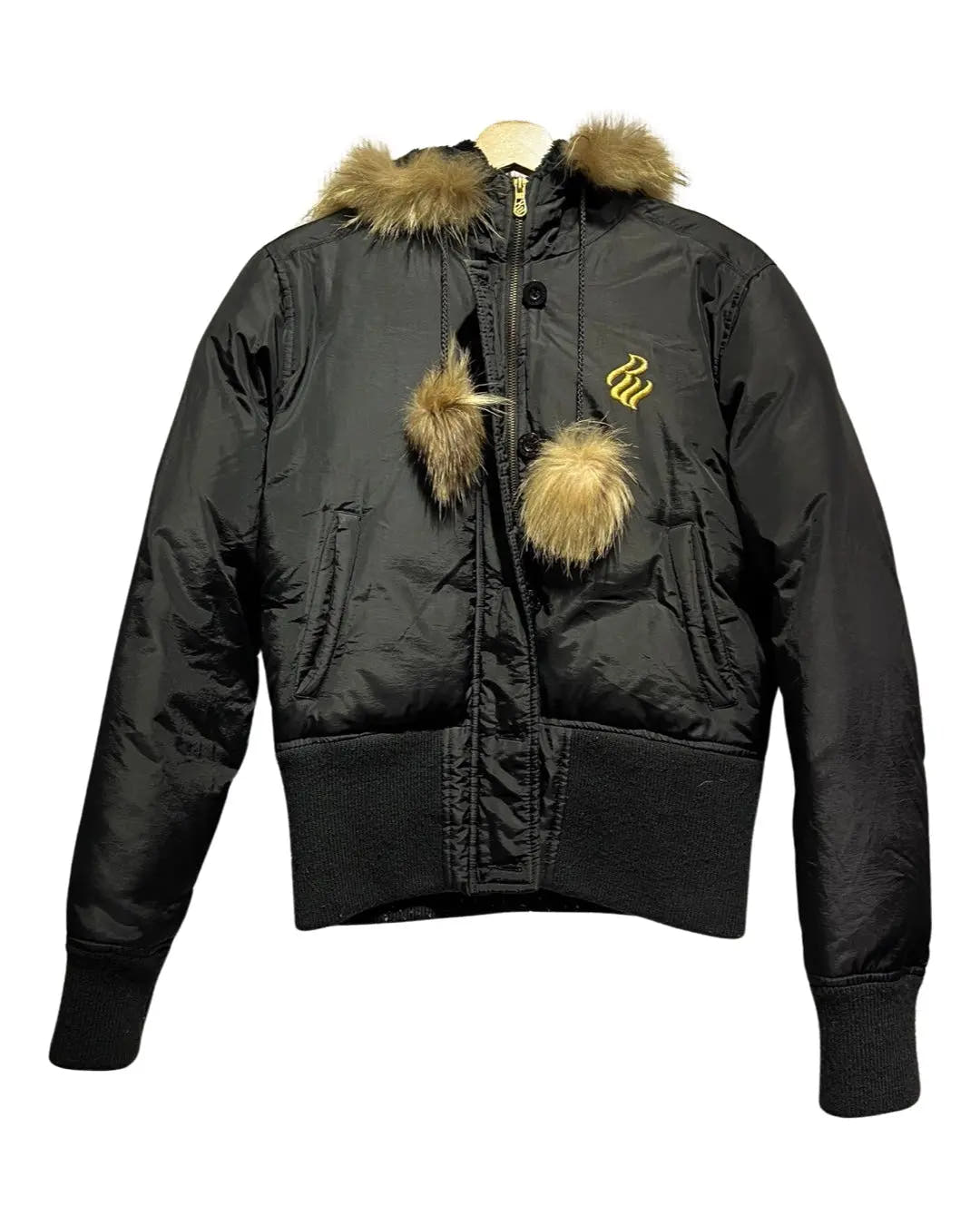 Vintage y2k Rocawear Fur Lined Hooded Jacket 3rdStrike