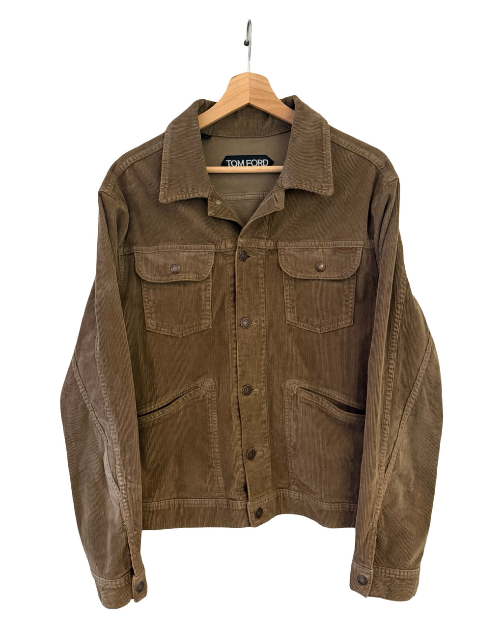 Tom Ford Corduroy Brown Trucker Jacket