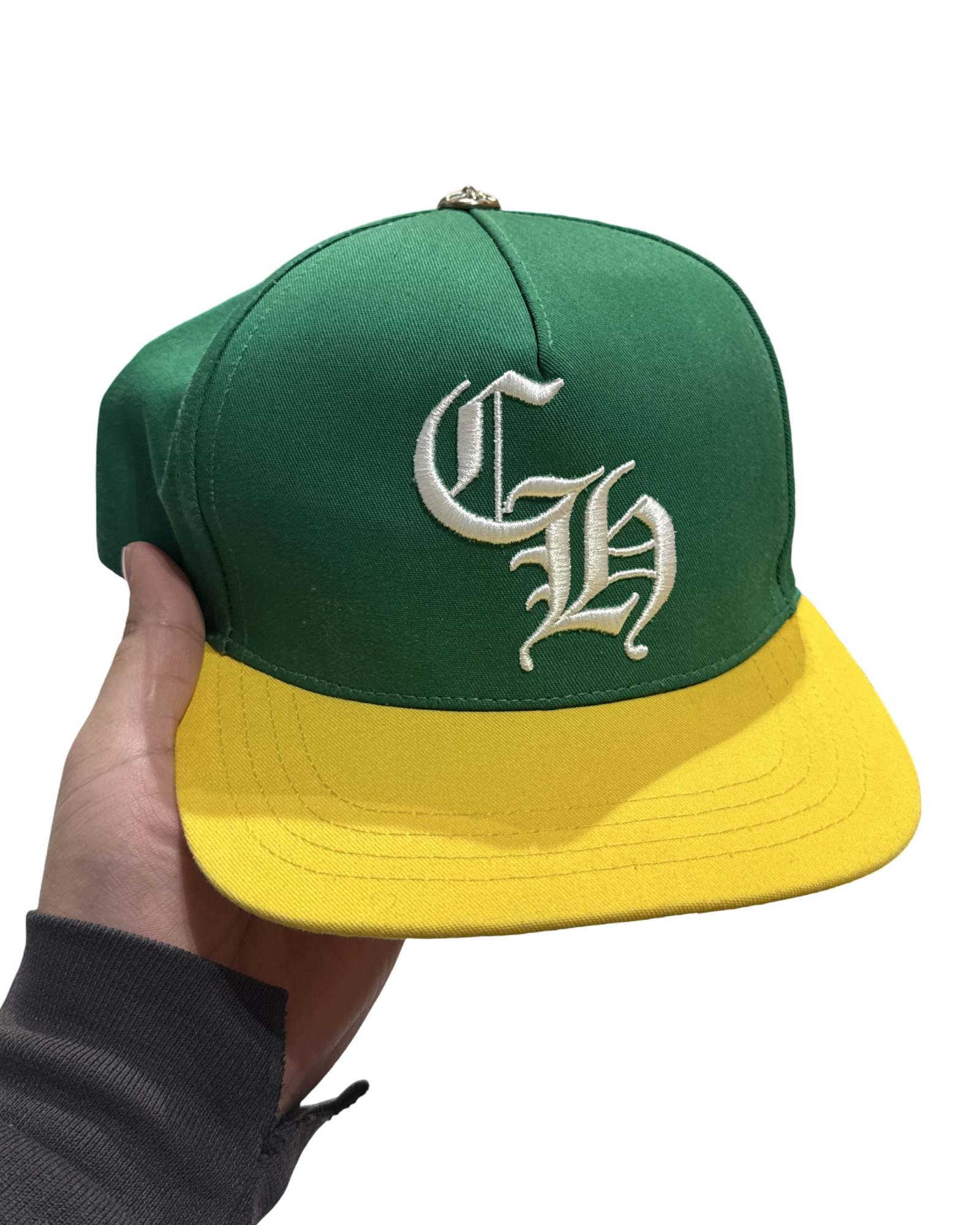 Chrome Hearts Green Yellow Hat KIF Vintage