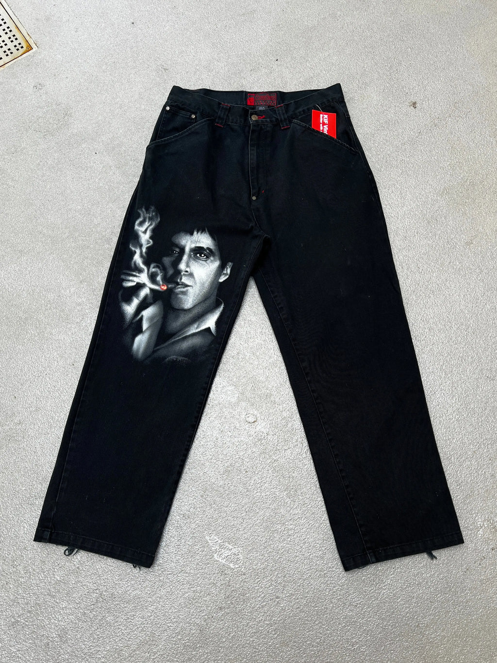 Vintage Scarface Jeans size 34 KIF Vintage