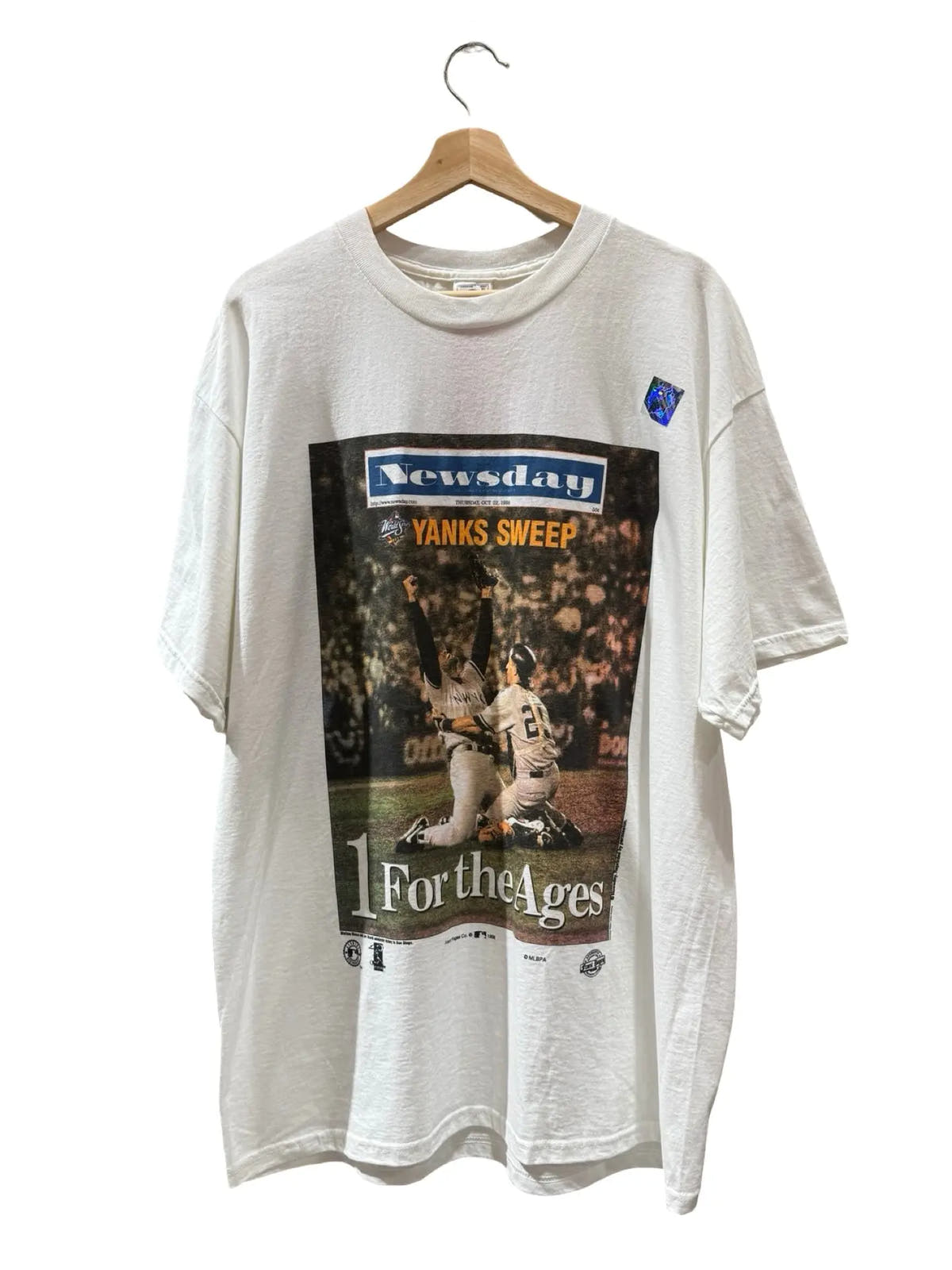 Vintage DS 1998 New York Yankees Newspaper Tee 3rdStrike