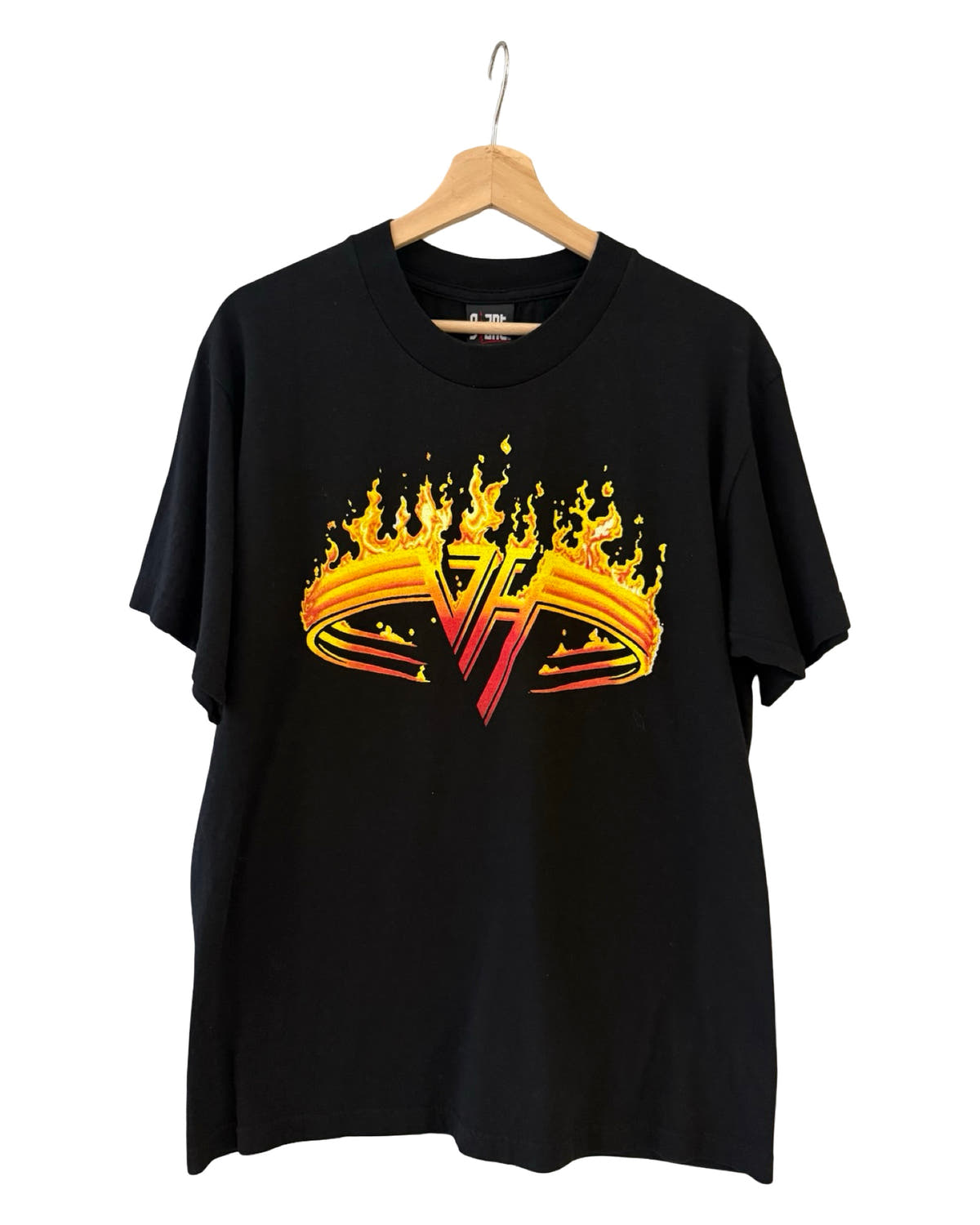 Vintage 2001 Van Halen Flames Band Tee