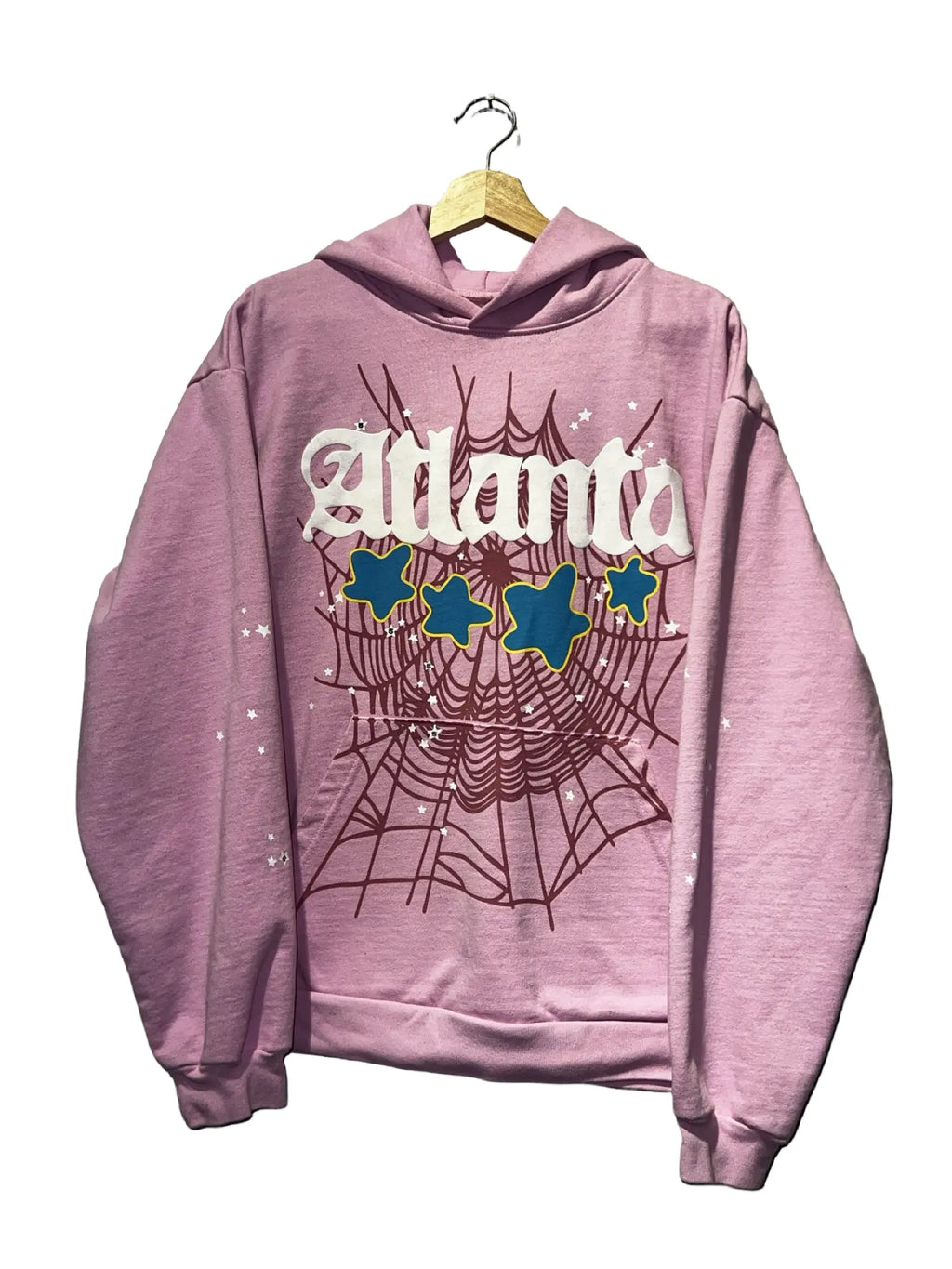 Archive Sp5der Atlanta Pink Hoodie KIF Vintage