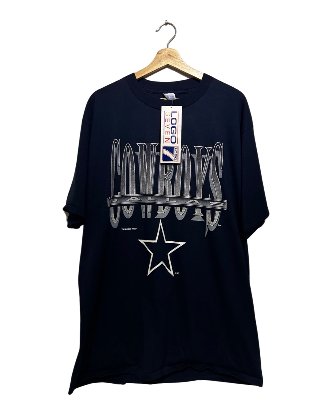 Vintage DS 1994 Dallas Cowboys Logo 7 Tee KIF Vintage