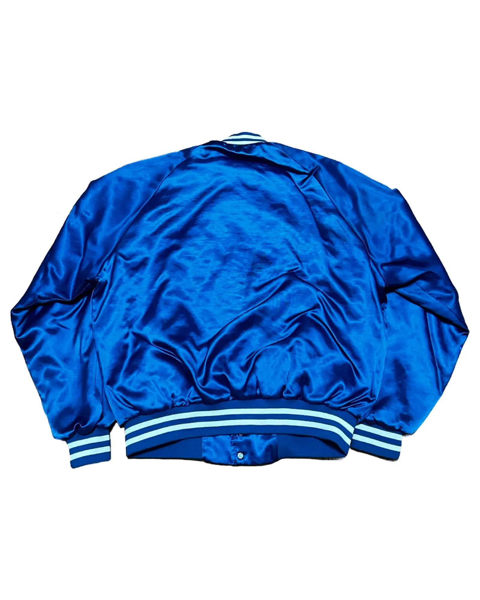 Vintage 80s New York Giants Satin Chalkline Jacket KIF Vintage