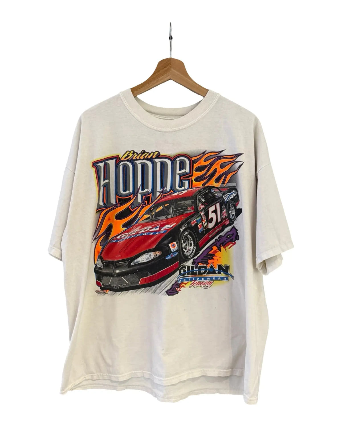 Vintage Nascar Gildan Double Sided Racing Tee 3rdStrike