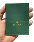 Vintage Rolex Green Card Holder