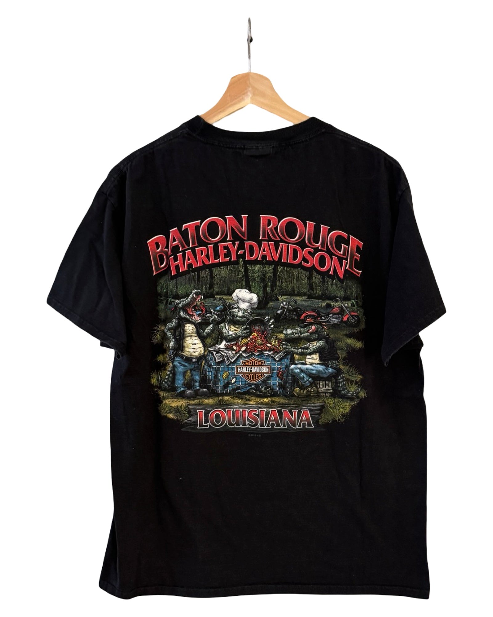 Vintage Harley Davidson Baton Rouge Tee