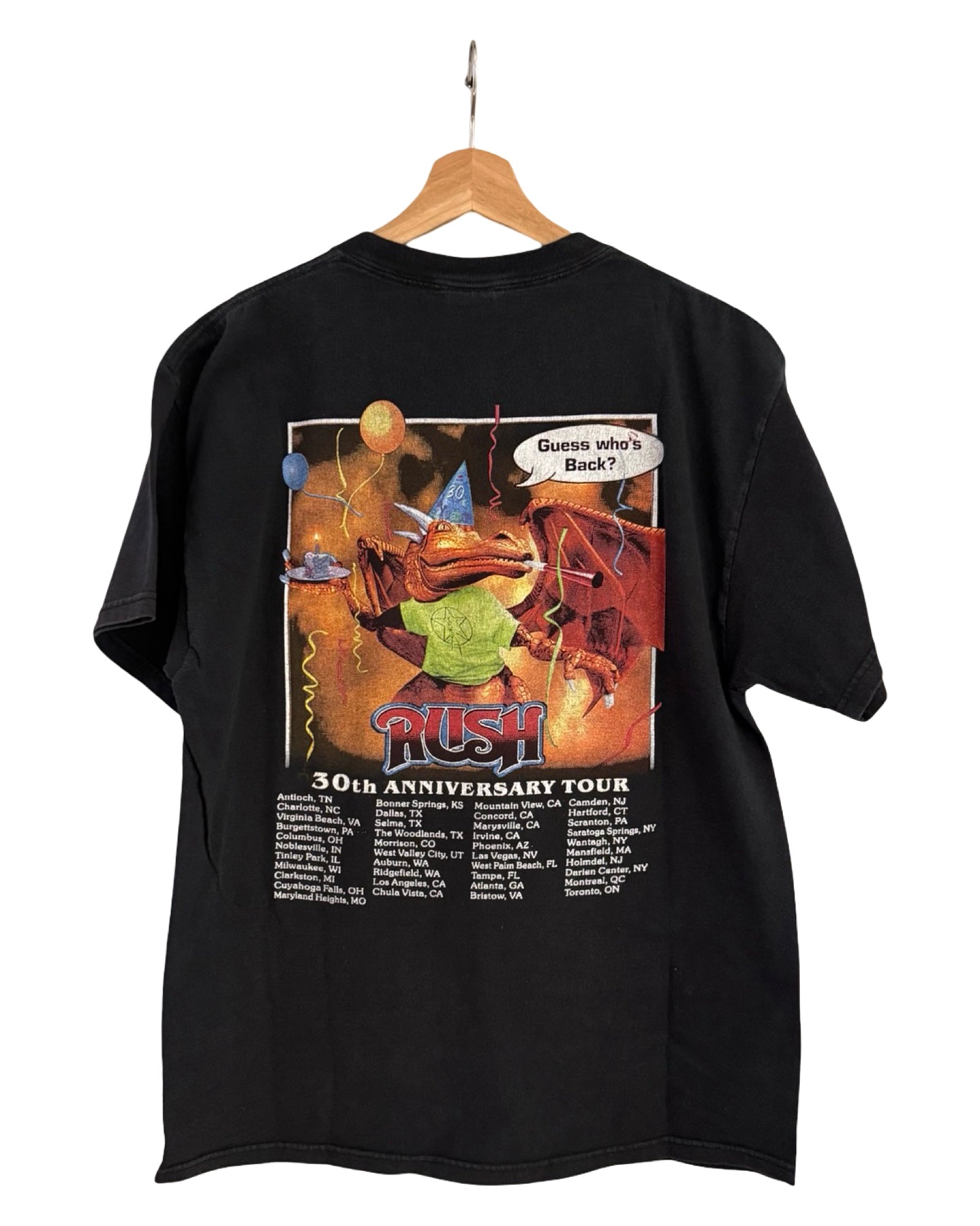 Vintage 2004 RUSH 30th Anniversary Tour Tee – 3rdStrike