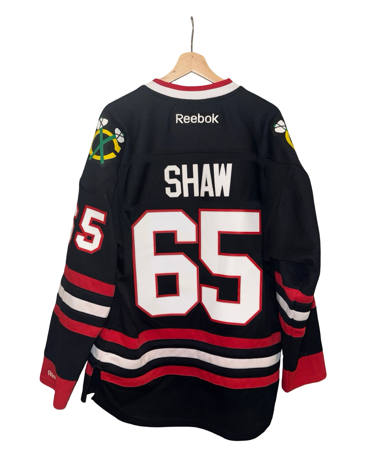 Andrew Shaw #65 Chicago Blackhawks Reebok NHL Hockey Jersey