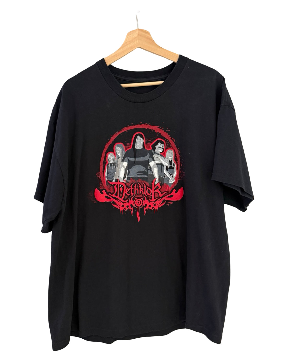 Vintage 2007 Metalocalypse Dethklok Adult Swim Band Promo Tee